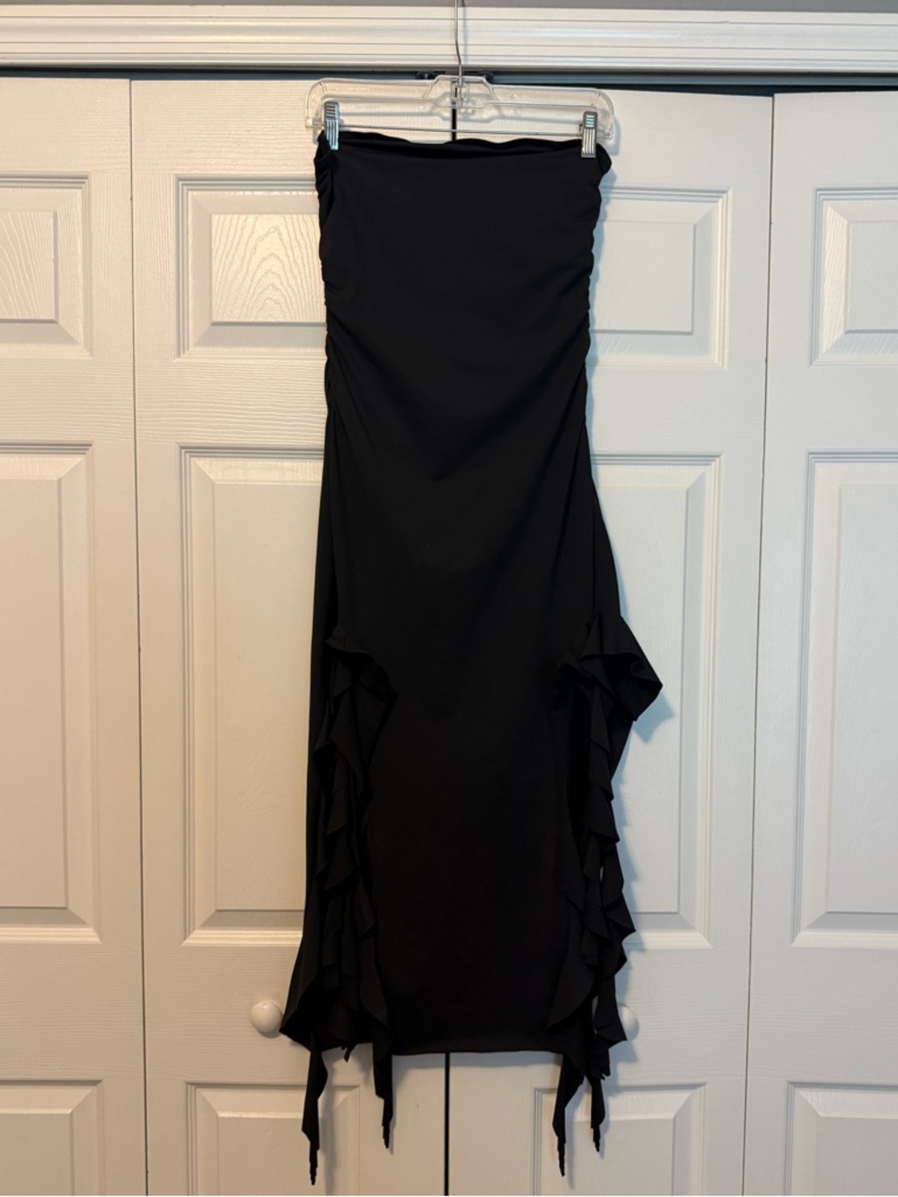 Strapless Ruffle Dress - Picture 4 of 8